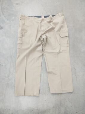 Red Head Cargo Pants Mens Size 54x30 Beige Relaxed Fit Utility Outdoor Cotton